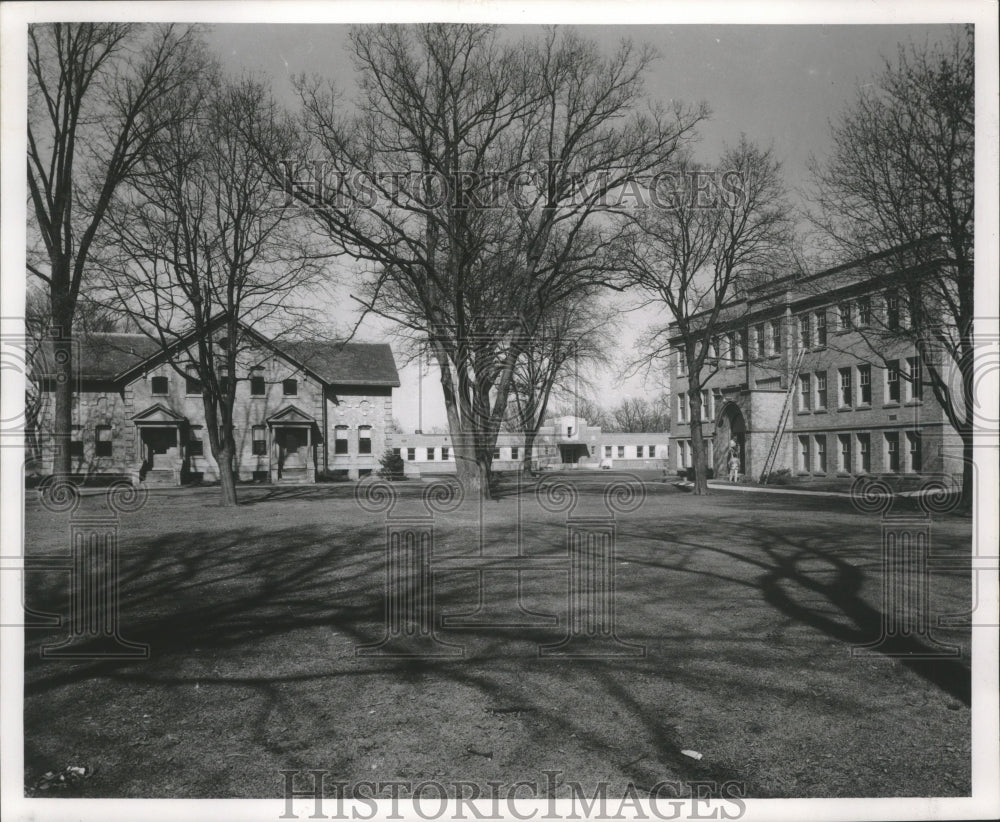 1957 Press Photo Jamesville, school for the visually handicapped, Wisconsin- Historic Images