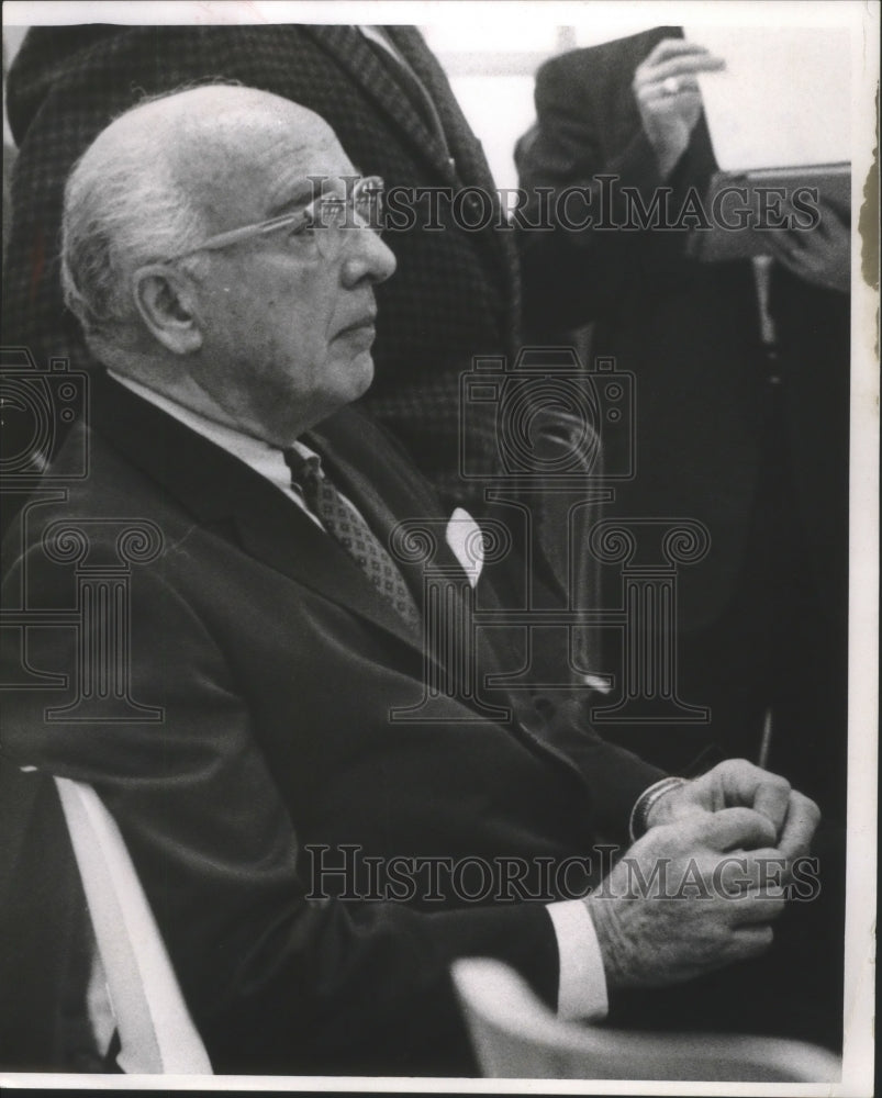 1967 Press Photo William Kellett, committee to reorganize Wisconsin government- Historic Images