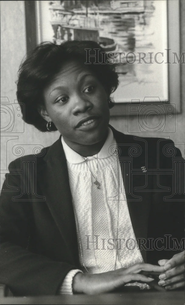 1980 Press Photo Doris A. Kelley returns to her hometown of Milwaukee- Historic Images