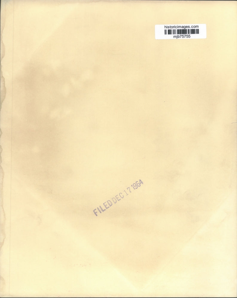 1964 Press Photo President Johnson meets Moussa Leo Keita at the White House