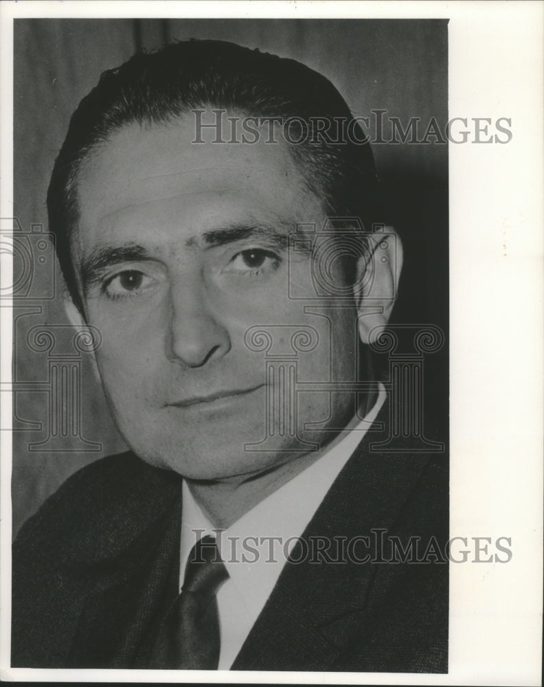 1973 Press Photo Louis Janz, European Communities, Brussels, Belgium - Historic Images