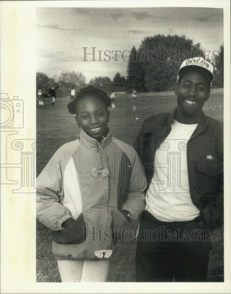 1993 Press Photo Jetawyn Jones and Roger Jones- Historic Images