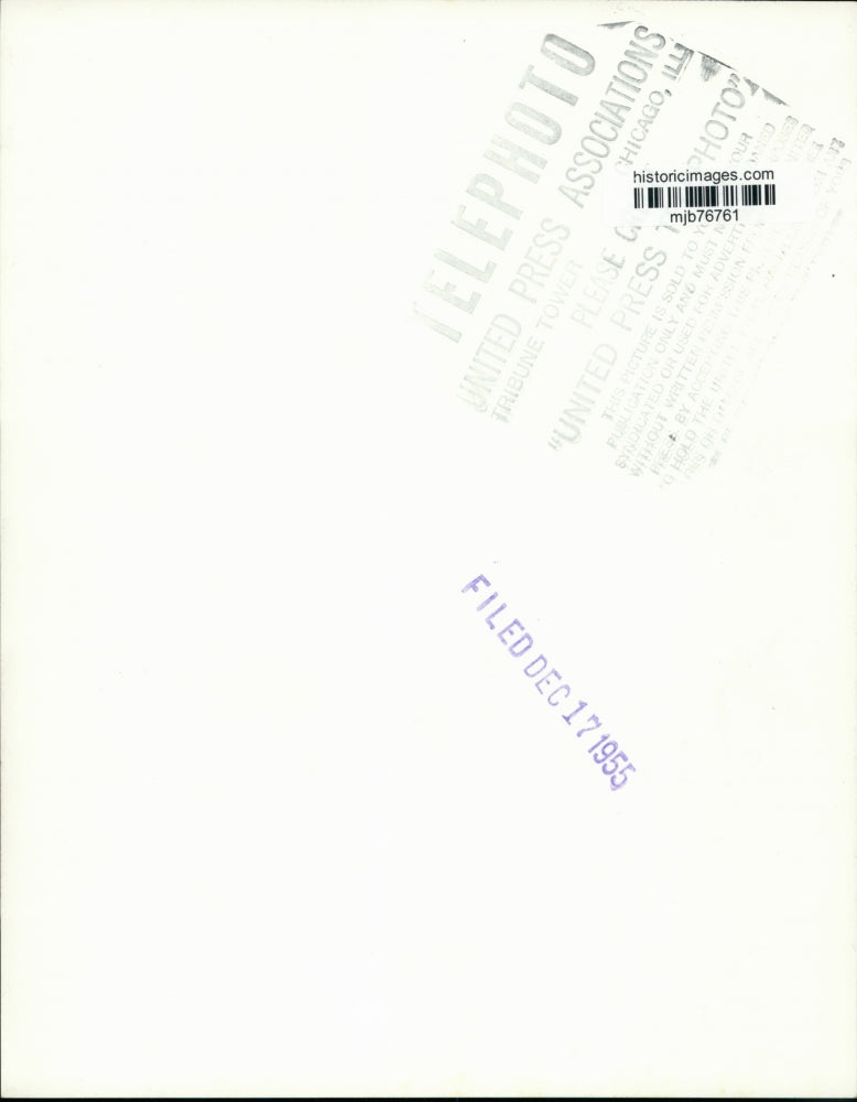 1955 Press Photo Henry Lodge & Toshikazu Kase before a Security Council vote