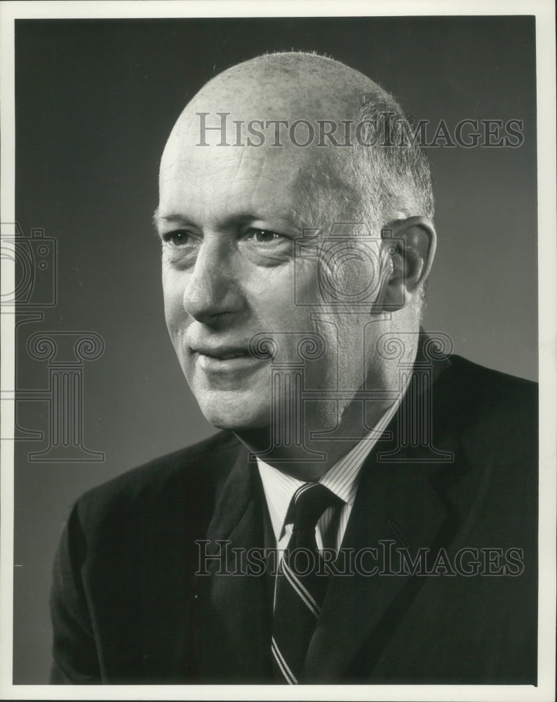 1967 Press Photo Maynard W. Johnson. Allis Chalmers Vice President - mjb76885