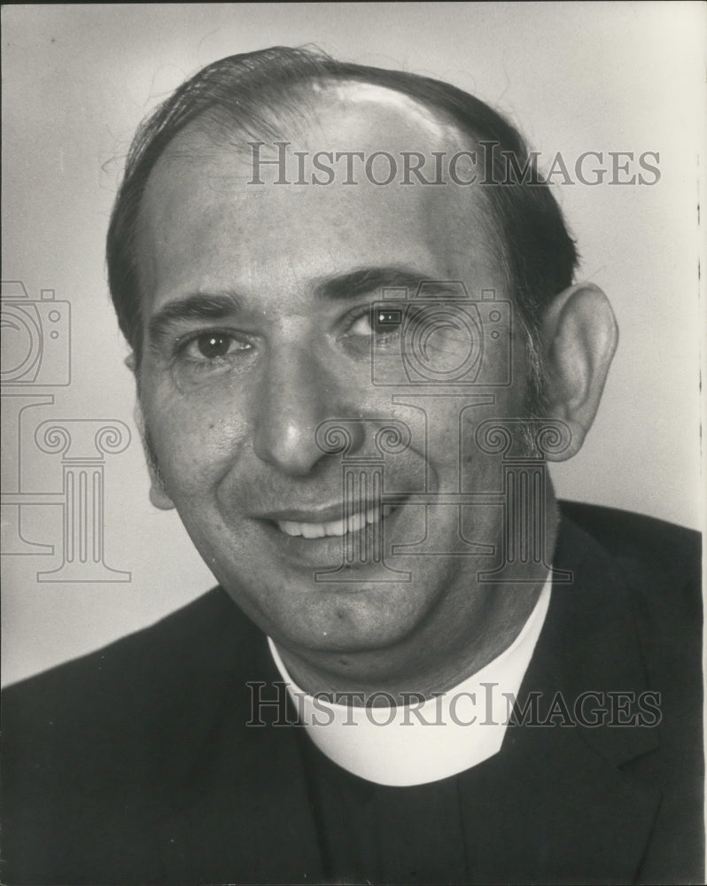 1970 Press Photo Annunciation Orthodox Cathedral's Father Angelo Kasemeotes- Historic Images