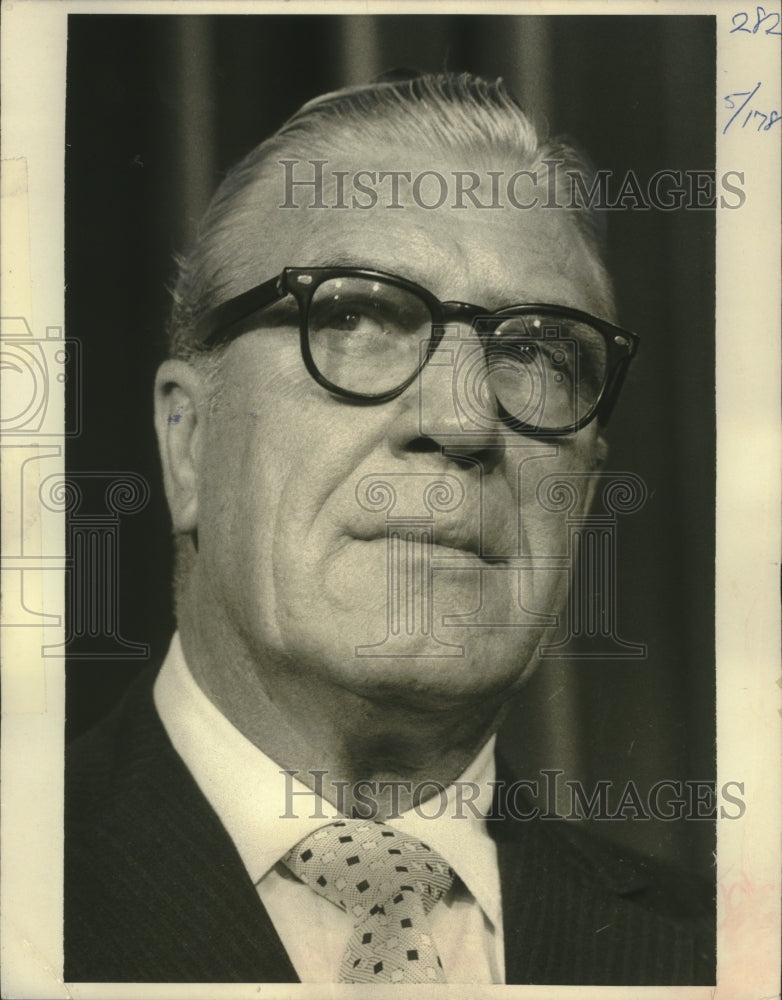 1973 Press Photo Clarence M. Kelley of Kansas City nominated for director of FBI