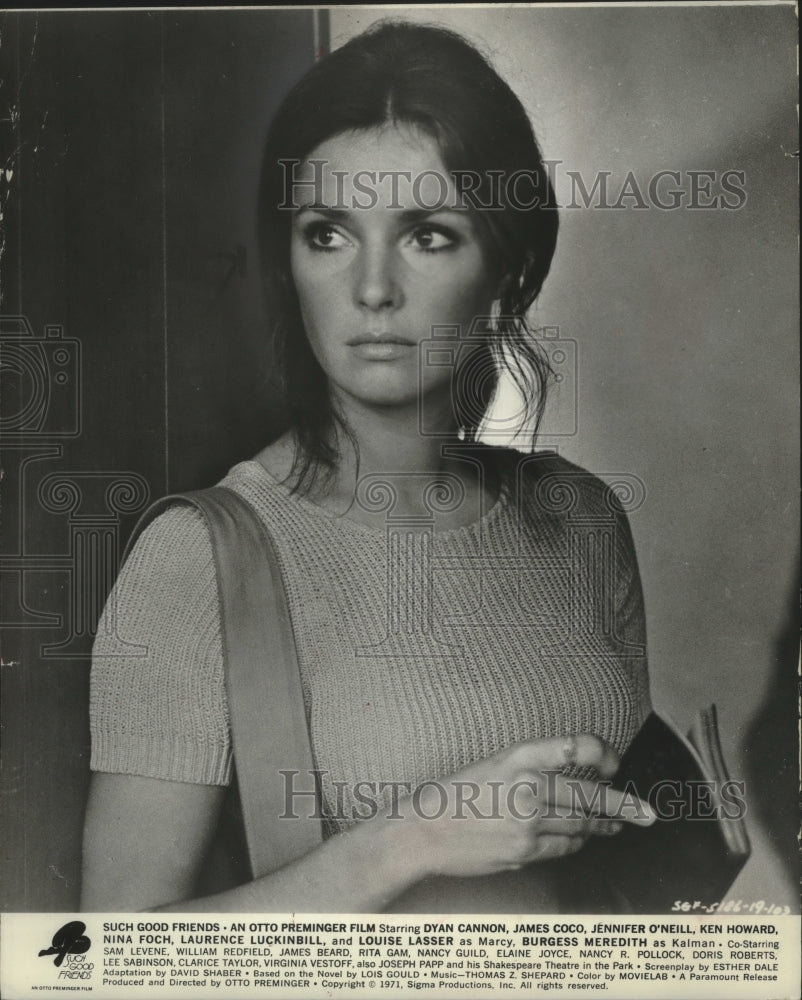 1972 Press Photo Actress Jennifer O'Neill starring in Such Good Friends
