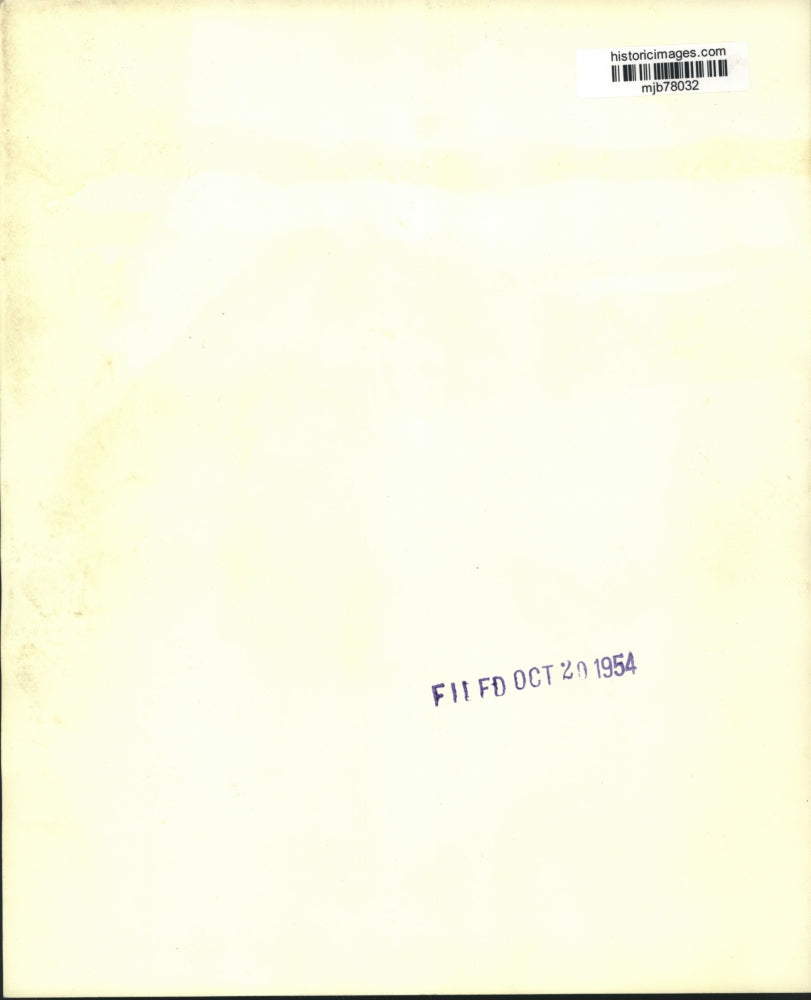 1954 Press Photo Mrs. Ruth Ann Newton, shown in court, Louisville, Kentucky