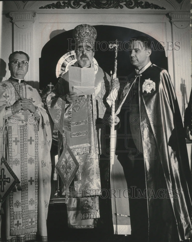 1962 Press Photo Archbishop Iakovos, head of the Greek Orthodox church- Historic Images