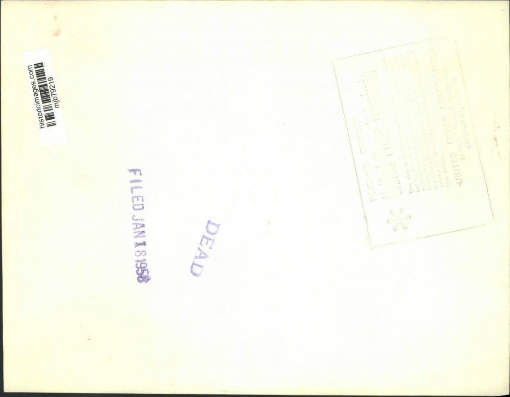 1958 Press Photo Edward Robinson & Jane Adler at National Theater in Washington