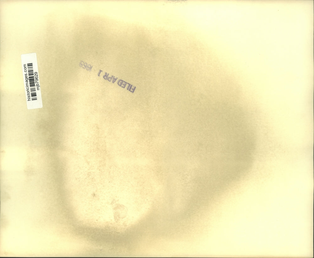 1969 Press Photo Secretary of State Rogers testifying before U.S. Senate panel