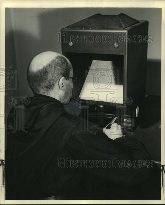 1949 Press Photo French Saint Jerome Monastery outside of Rome - mjb80167- Historic Images