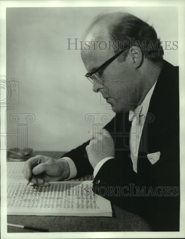 1973 Press Photo Brian Priestman, conductor- Historic Images