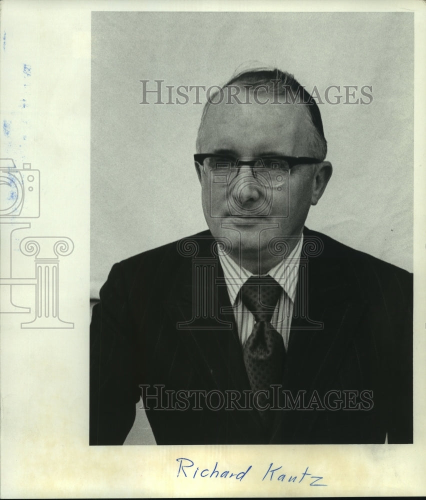 1972 Press Photo Richard Kantz chairman of National Board of YMCA's - mjb80487