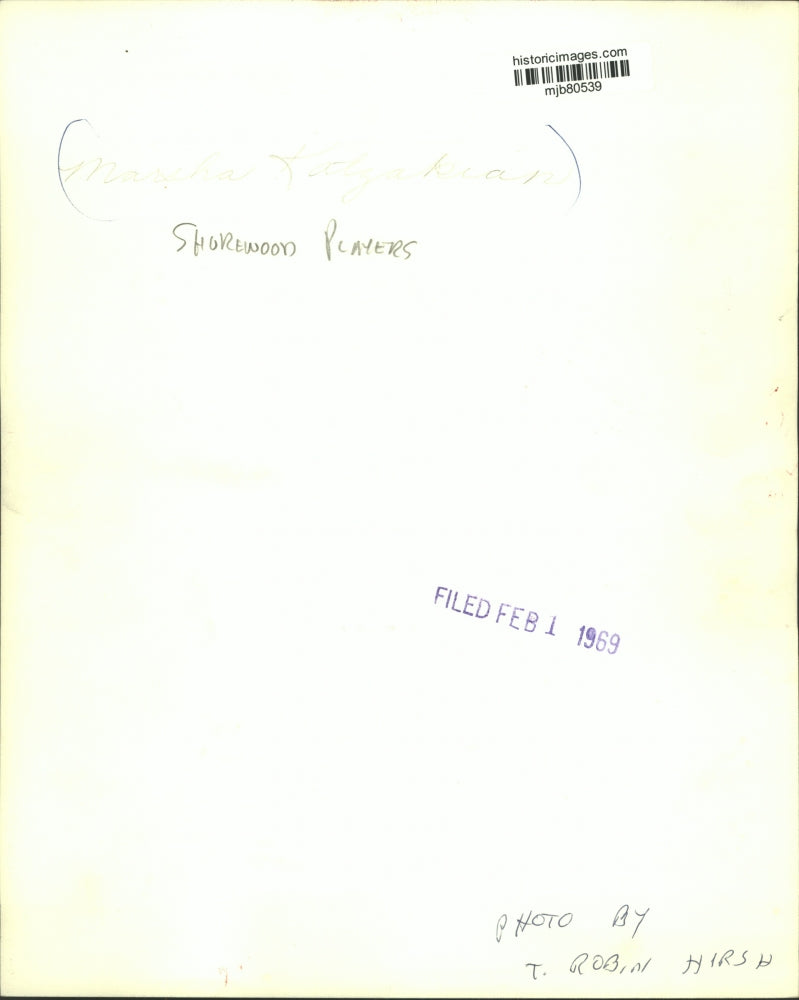 1969 Press Photo Shorewood Players - mjb80539