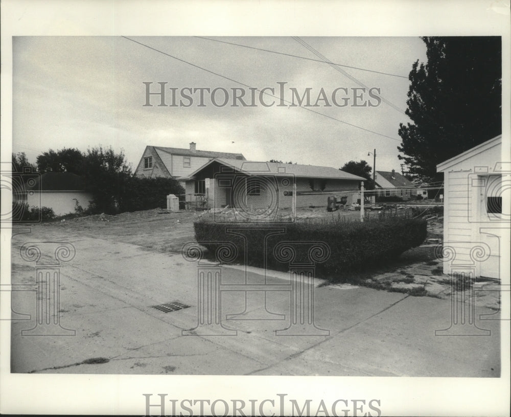 1971 Press Photo Public Housing homes, Milwaukee, Wisconsin- Historic Images