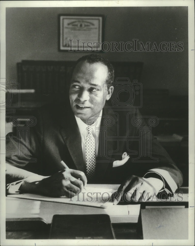 1969 Press Photo U.S. Judge James Benton-Parsons - mjb83169- Historic Images