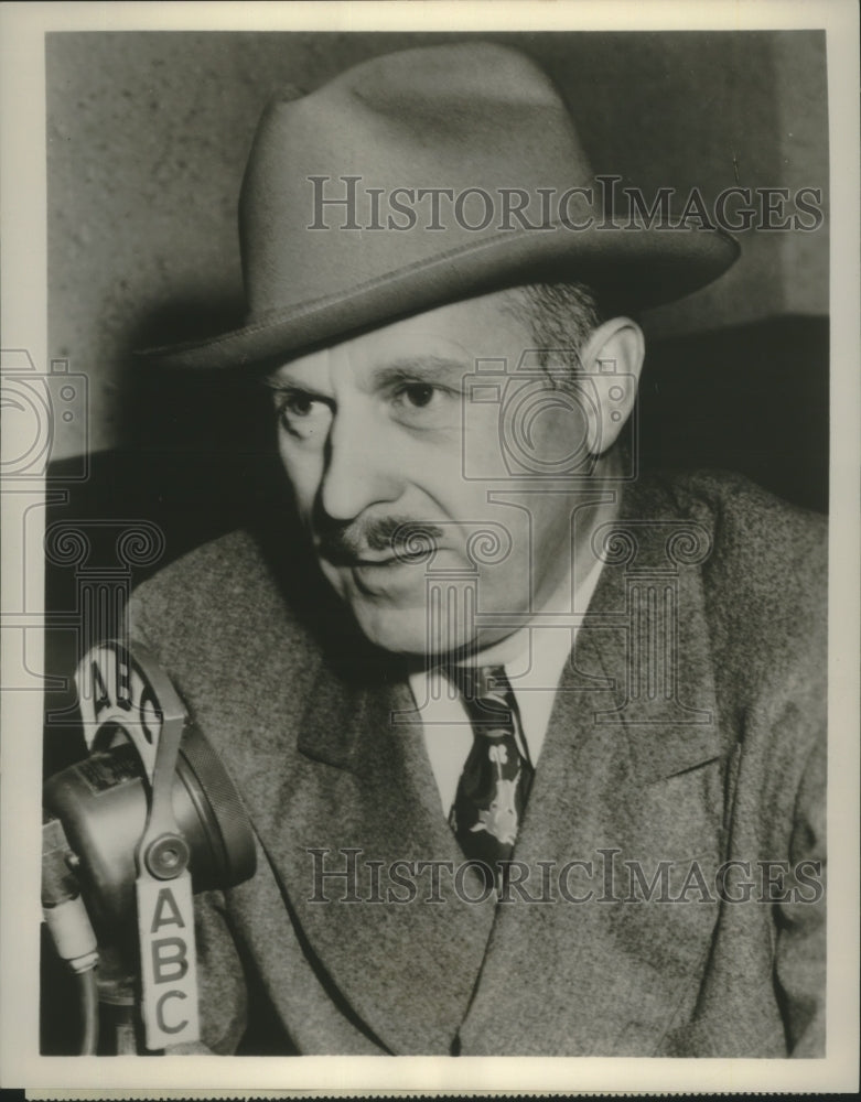 1952 Press Photo Drew Pearson - mjb83177
