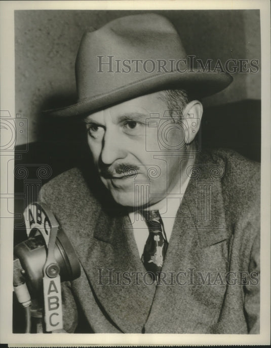 1952 Press Photo Drew Pearson - mjb83177