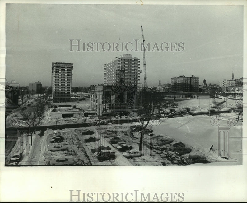 Load image into Gallery viewer, 1966 Press Photo Juneau Village Project Makes Progress - mjb83731
