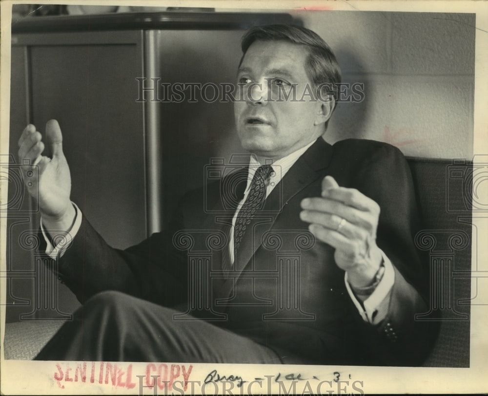 1967 Press Photo Senator Charles Percy - mjb83755