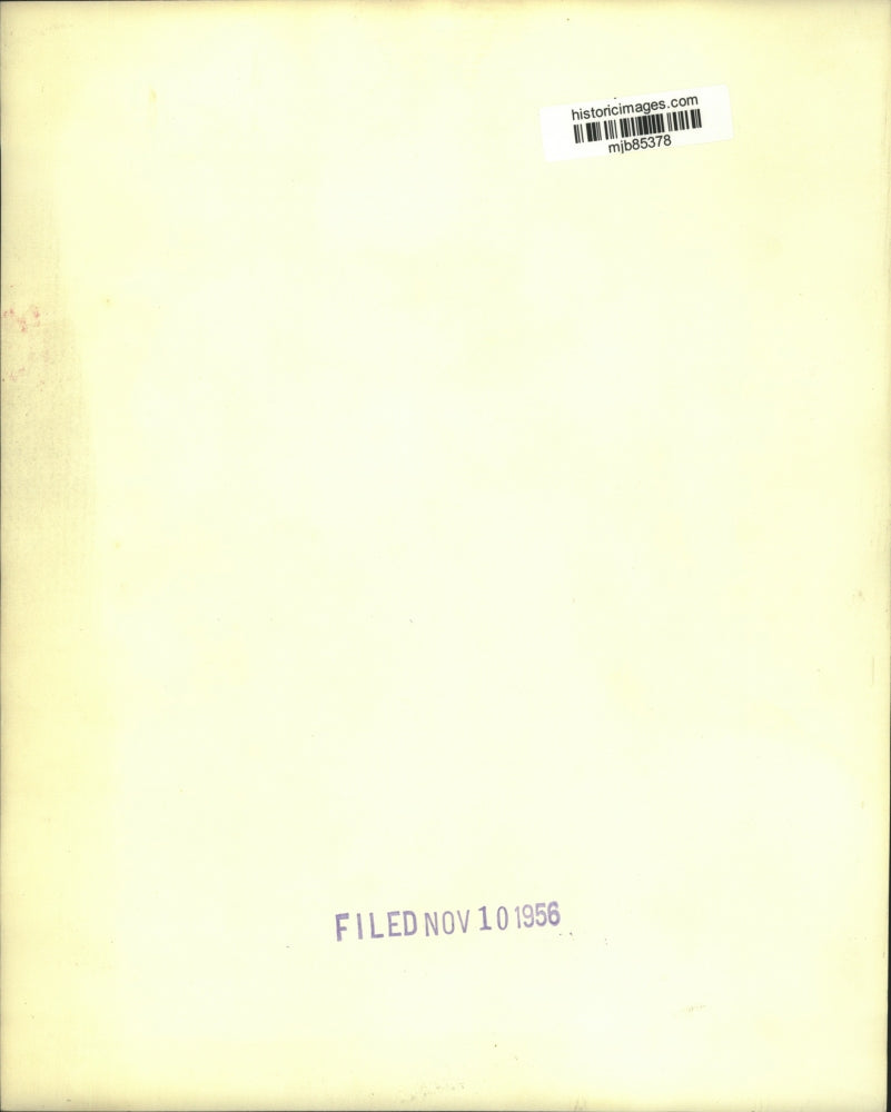 1956 Press Photo Thruston B. Morton is happy and relaxed as voters favor him.