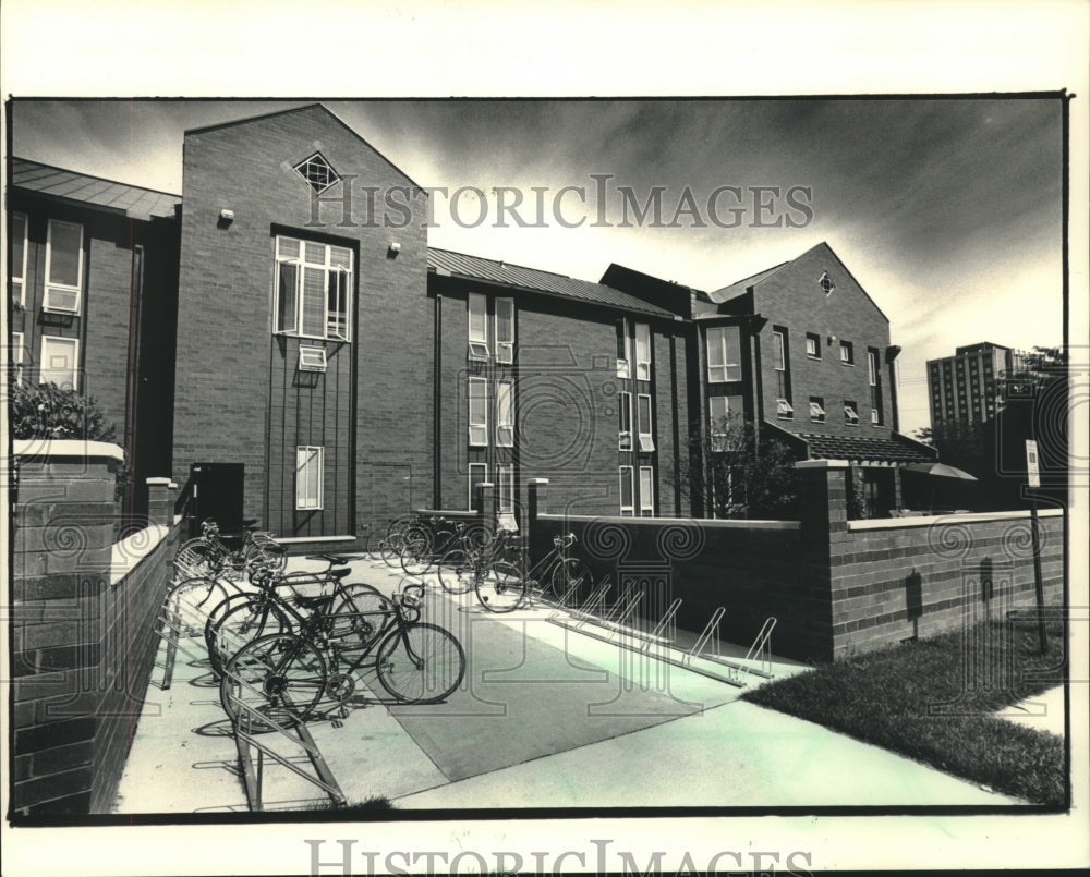 1987 Press Photo University of Wisconsin - Madison dormitory, Merit Hall