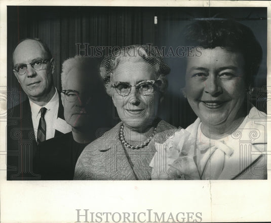 1964 Press Photo Educators join Marquette University's Quarter Century club- Historic Images