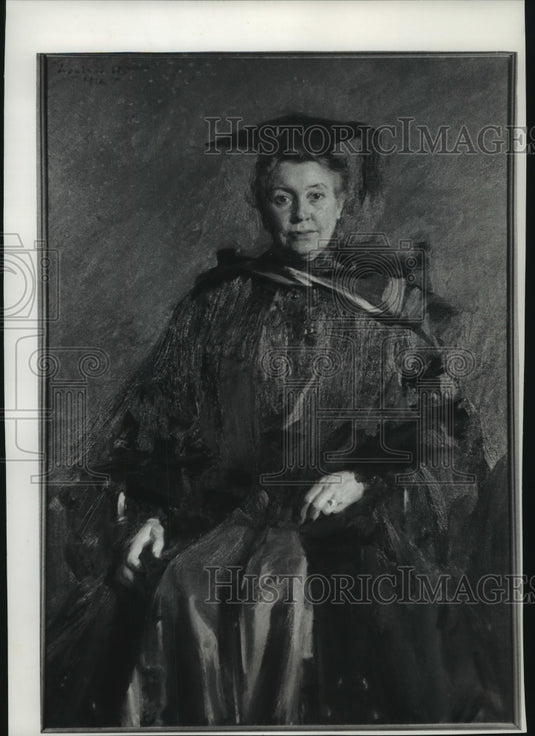 1963 Press Photo Portrait of Ellen Sabin, Downer College President - mjb87018- Historic Images
