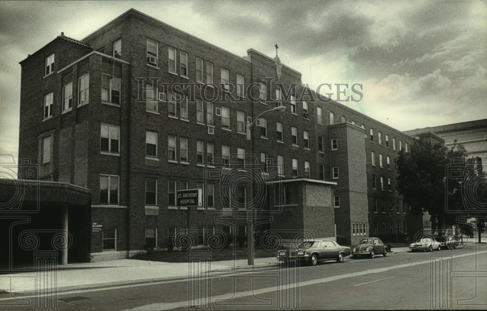 1979 Press Photo St. Anthony Hospital, a well-known Institution among Inner City- Historic Images