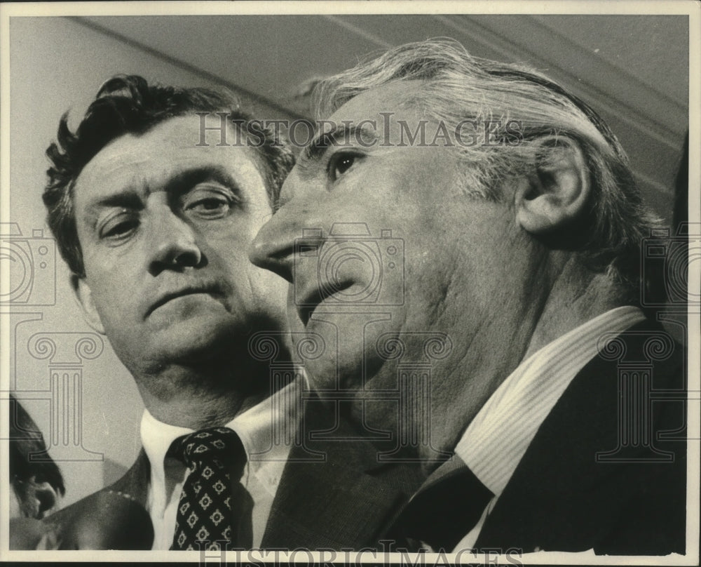 1974 Press Photo Chairman of the House Judiciary Committee and John Doar- Historic Images