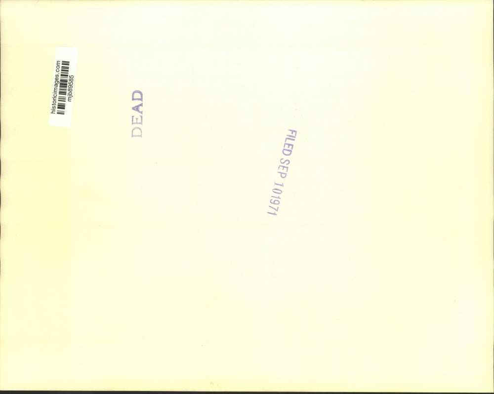 1971 Press Photo World's longest living heart transplant patient Louis Russell