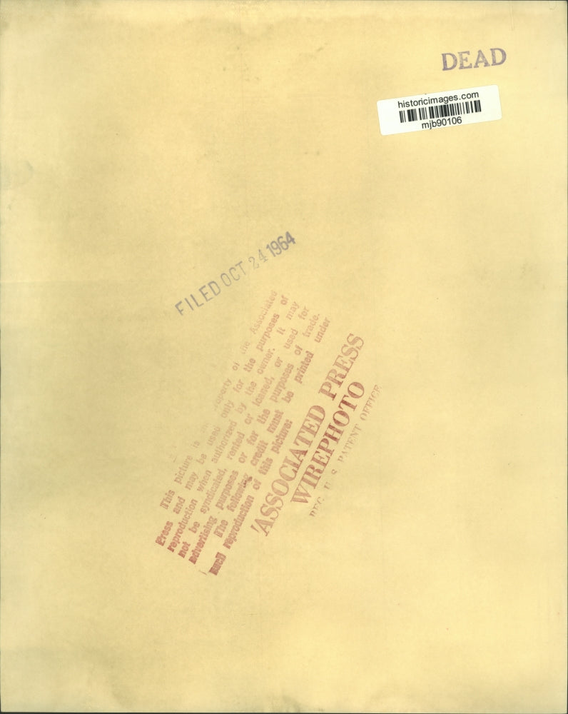 1964 Press Photo Dean Rusk, Theophile Dotse shake hands, Foreign Policy meeting