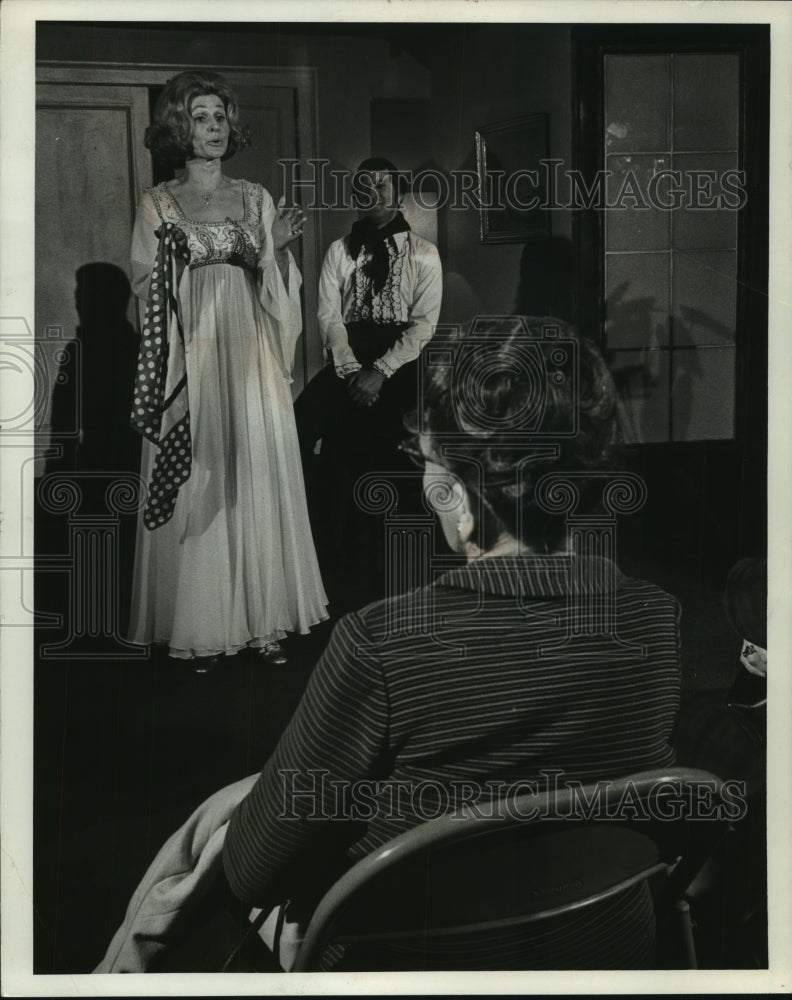 1971 Press Photo Lou Pollay &amp; wife, Jeriann, local celebrities - mjb90282- Historic Images