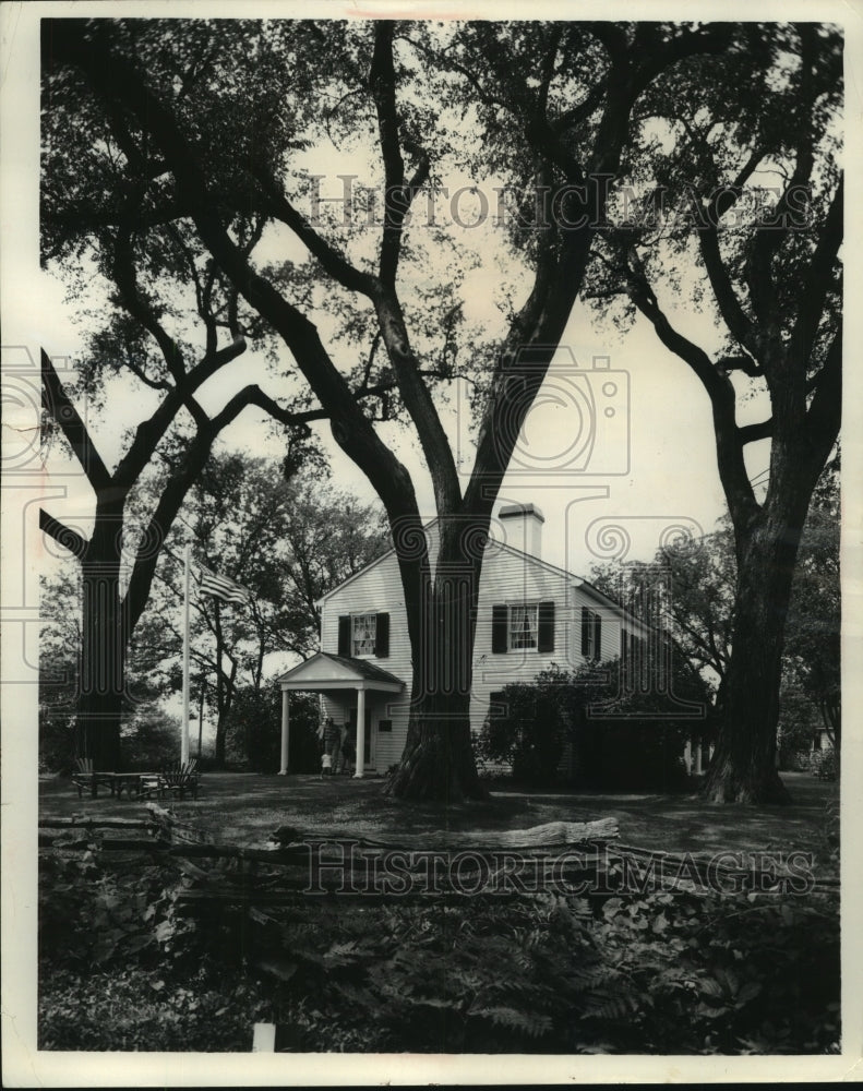 1964 Press Photo Indian Agency House, Portage, Wisconsin - mjb90455- Historic Images