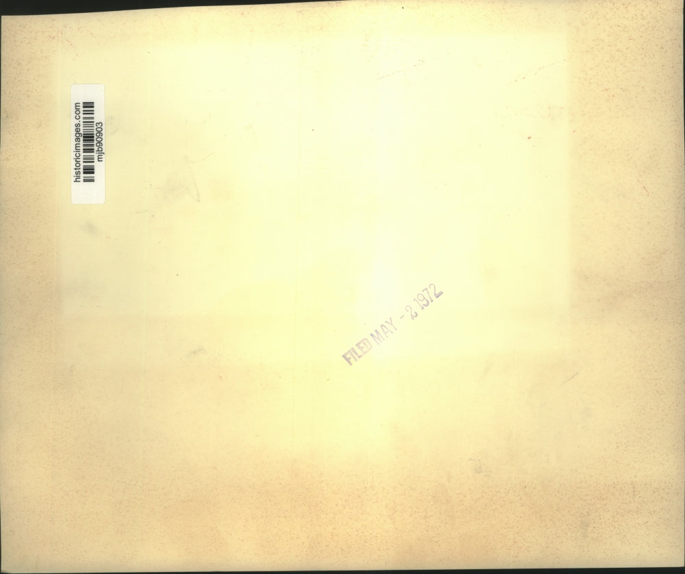 1972 Press Photo General Galo Plaza And Dr. Emilio Rabasa At Custis-Lee Mansion