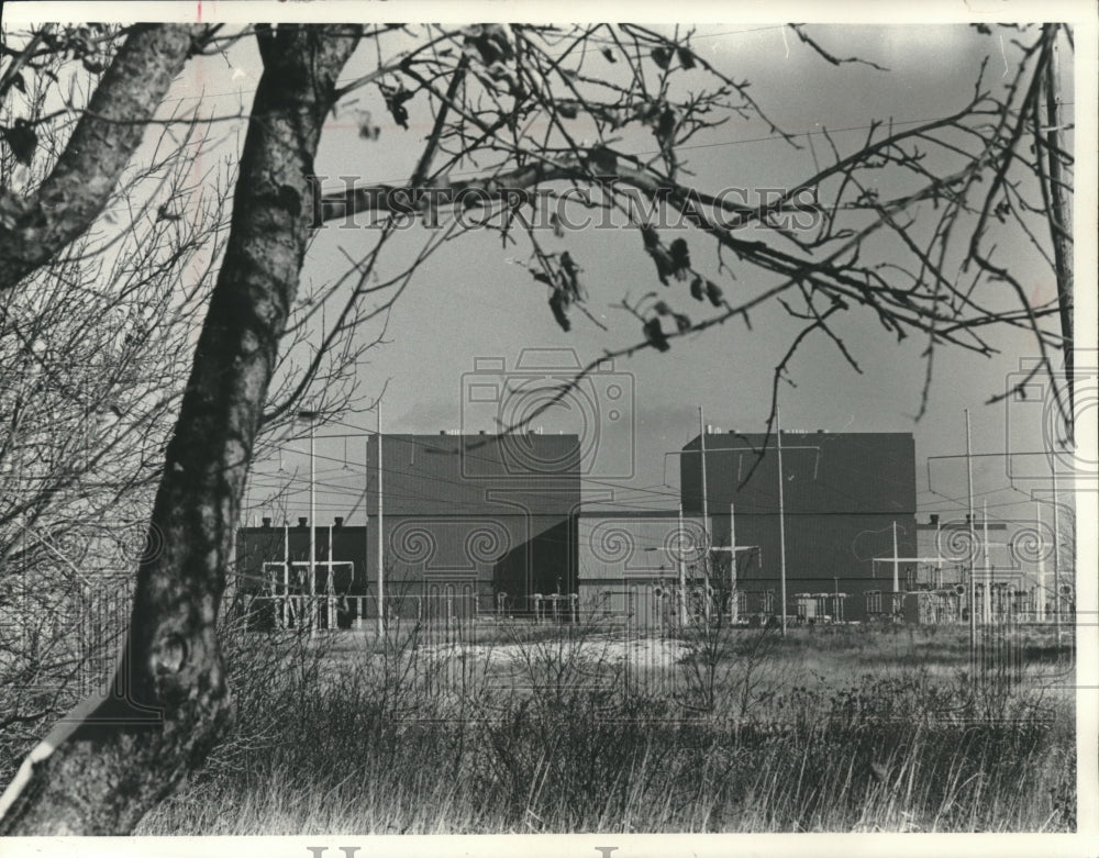 1976 Press Photo Wisconsin Point Beach Nuclear Power Complex- Historic Images