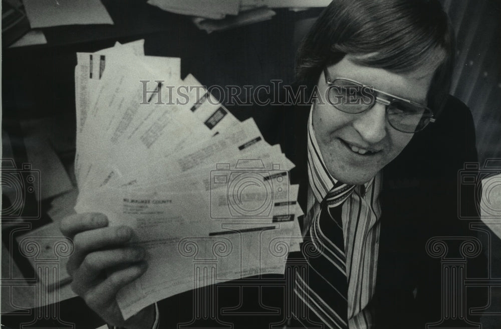 1978 Press Photo Emil Stanislawski, County Supervisor, Milwaukee - mjb92193