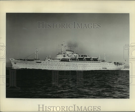 1953 Press Photo Lloyd Triestino's M.V. Victoria - mjb92720- Historic Images