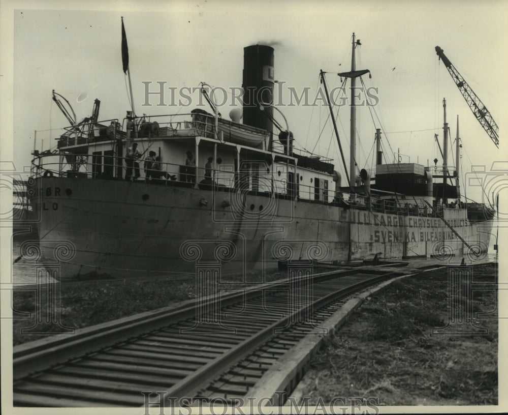 1935 Press Photo S.S. Vigor- Ship - mjb92721- Historic Images