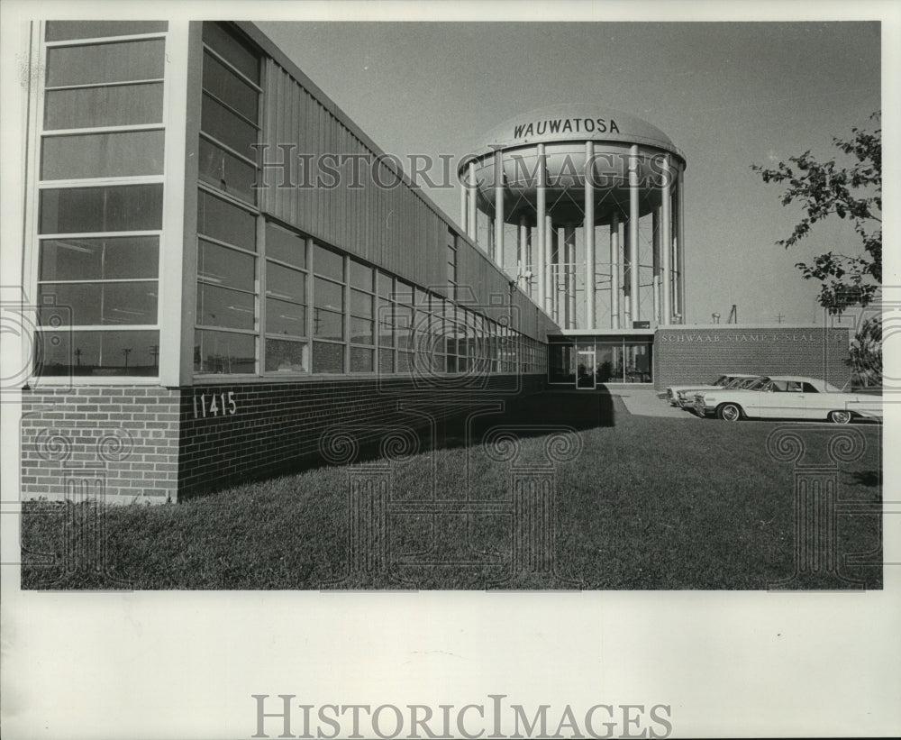 1966 Press Photo Schwaab Stamp of Seal Co., Wauwatosa - mjb92778- Historic Images