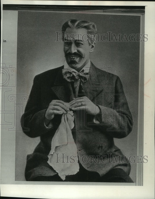 Press Photo Russian actor Constantin Stanislavsky from book "My Life in Art"- Historic Images