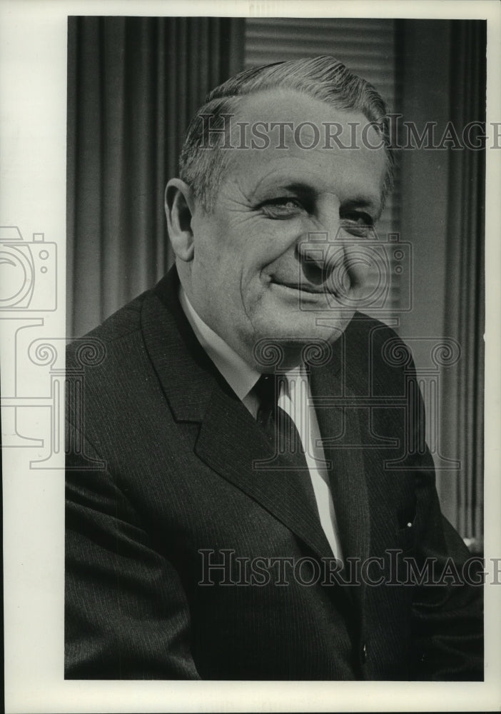 1964 Press Photo Vincent Schmit, Milwaukee City Tax Commissioner - mjb94079