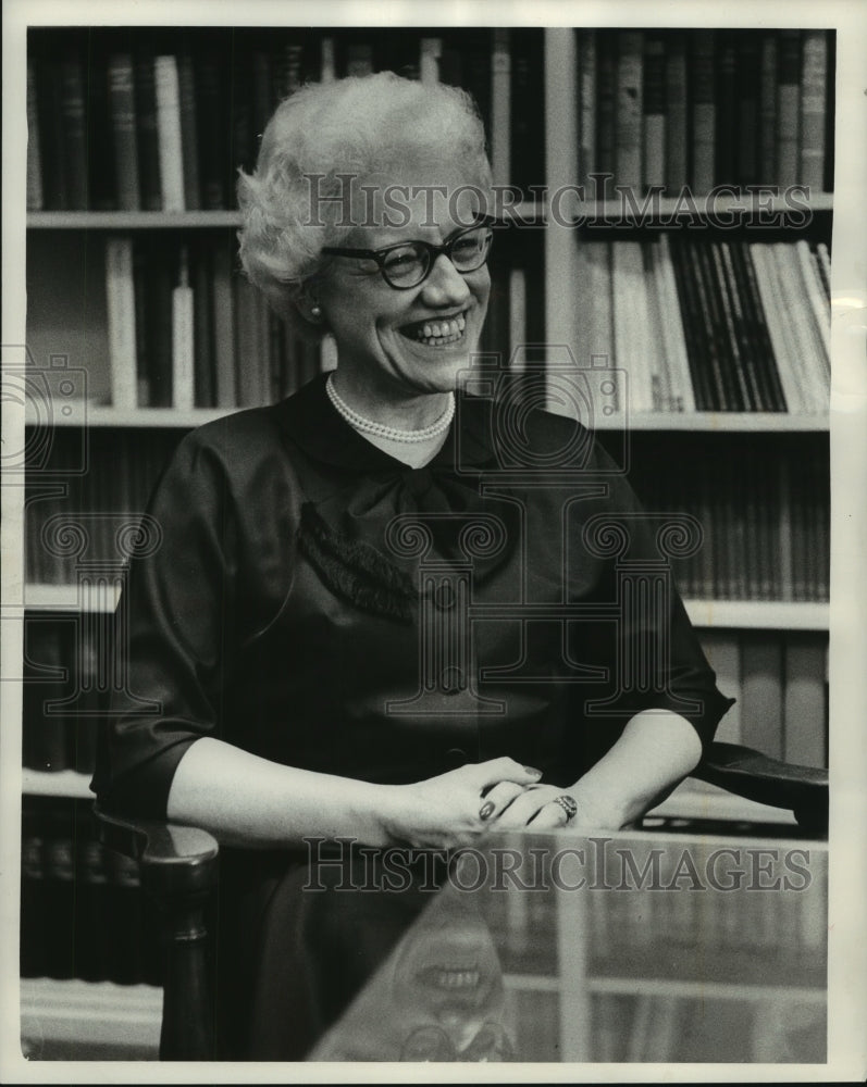 1961 Press Photo Josephine Staab Dean of Home Economics, UW, Madison - mjb94123- Historic Images
