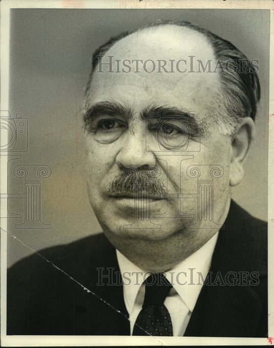 1975 Press Photo UPI editor, professor Henry Shapiro of University of Wisconsin- Historic Images