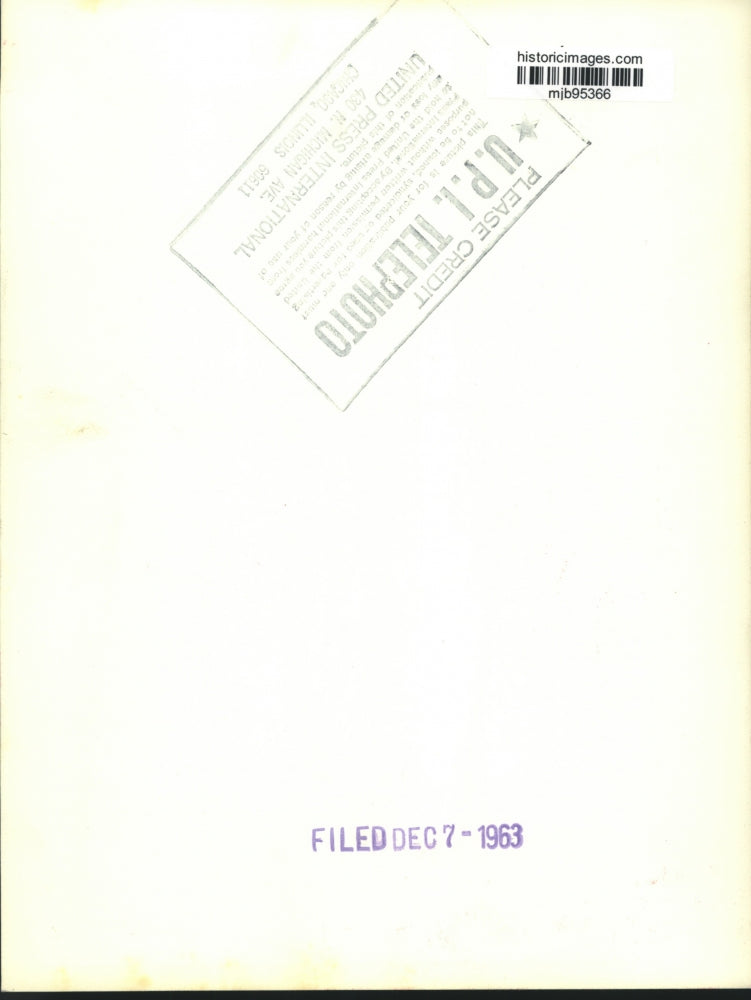 1963 Press Photo Portrait of Pope Paul IV by Godwin, presented in New York