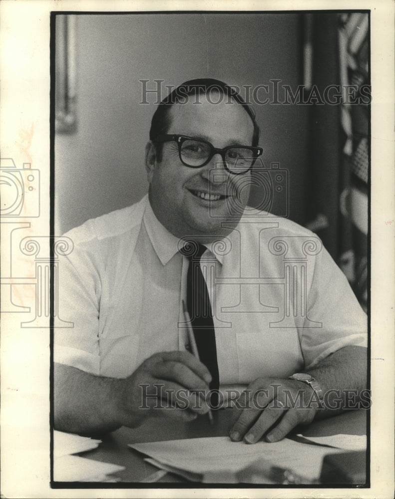 1969 Press Photo Robert J. Jendusa. President of Milwaukee Common Council- Historic Images