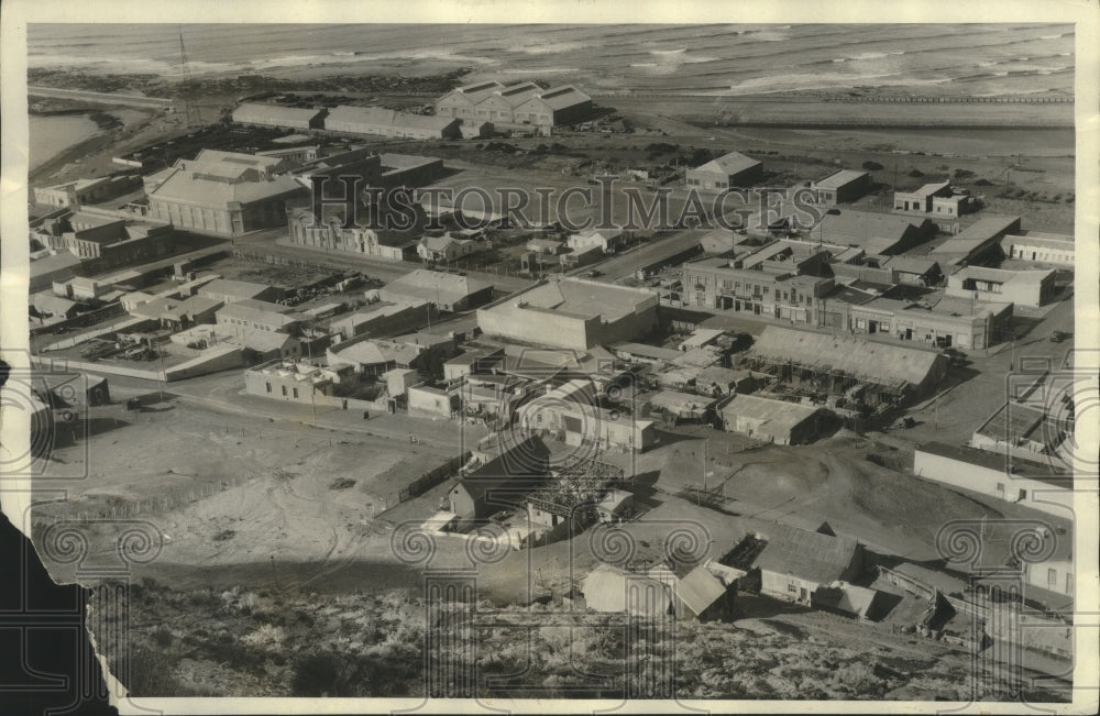 1931 Press Photo View of Chief City of Patagonia, South America - mjb96962- Historic Images