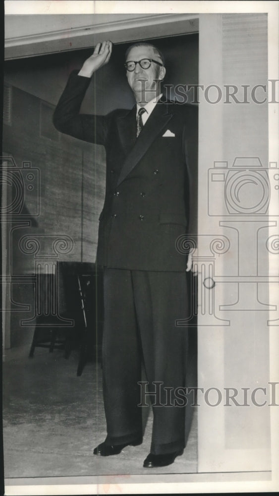 1961 Press Photo Charles Roberts Swart, president-elect of Rep. of South Africa.- Historic Images