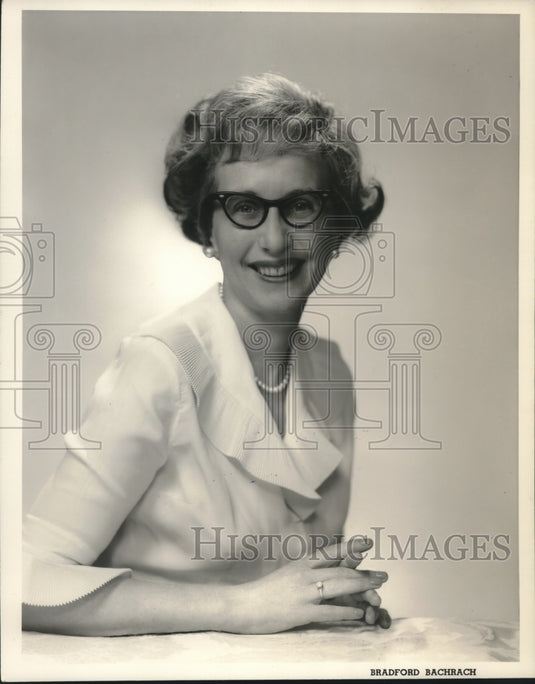 1962 Press Photo Natalie Davis Spingarn, Washington DC - mjc00440